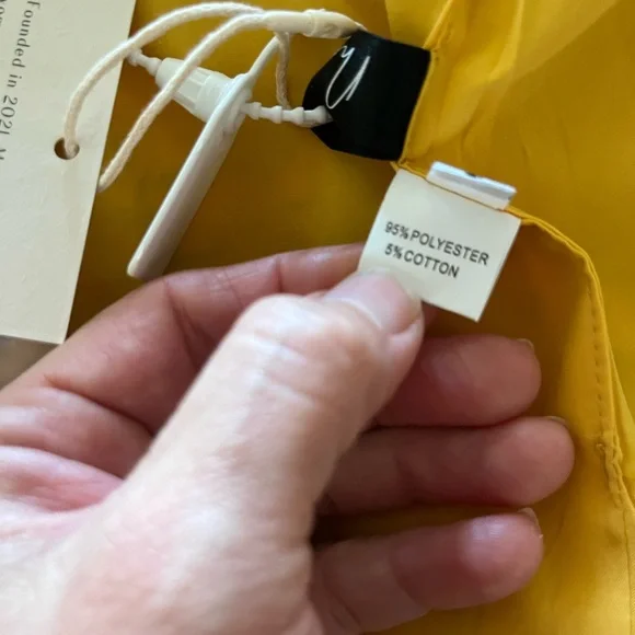 Mew Mews Yellow Floral Ruffled dress size L fits M Bronx and Banco inspired. - Picture 7 of 14